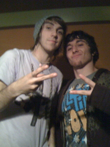 Alex and I from All Time Low